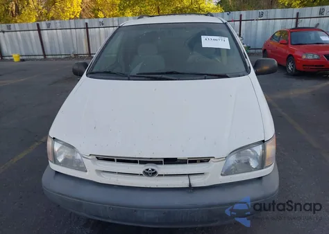 1998 Toyota Sienna Le z USA, uszkodzony, nr VIN 4T3ZF13C6WU065487